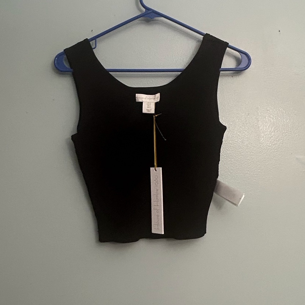 House of Harlow 1960 ribbed top
